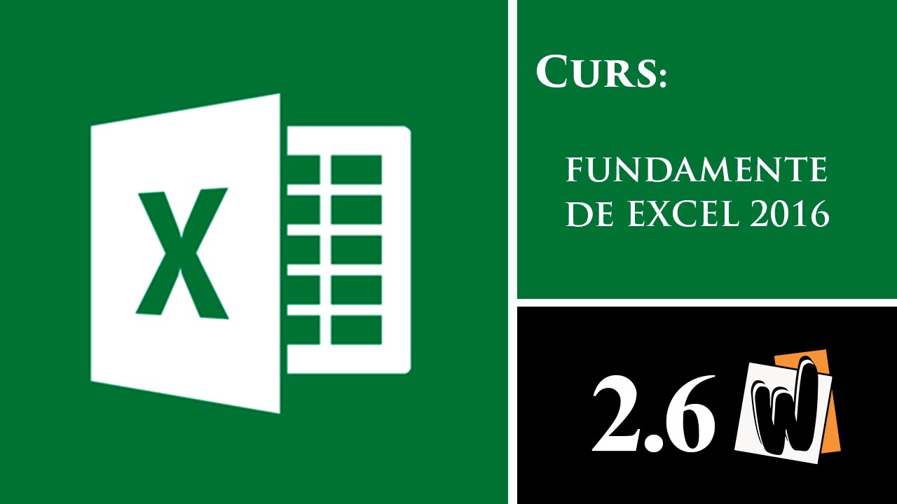 Curs Fundamente de Excel 2016, cap. 2.6 - Comentarii