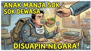 ANAK MANJA. Paling keras bersuara tapi paling depan minta dimanja.