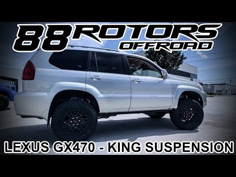 2005 Lexus GX470 Lifted, Kings Shocks, Camburg UCA, 285/70/17