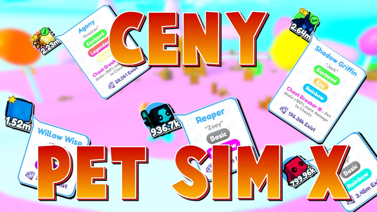 Ceny Petów W Pet Simulator X 2022 ILE!? CENY PETÓW W PET SIMULATOR X! WIEM CO ILE KOSZTUJE! NIE KAZDEGO