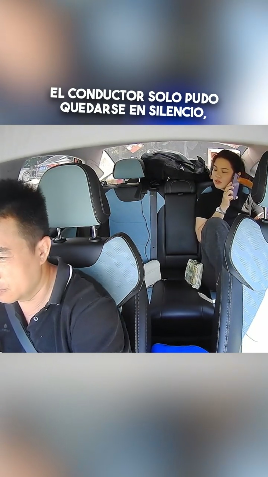 Subió al taxi y el conductor no podía creerlo... ??