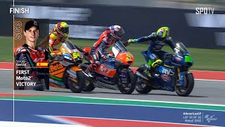 [MotoGP™] Americas GP - Moto2 LAST LAP & Interview & Podium