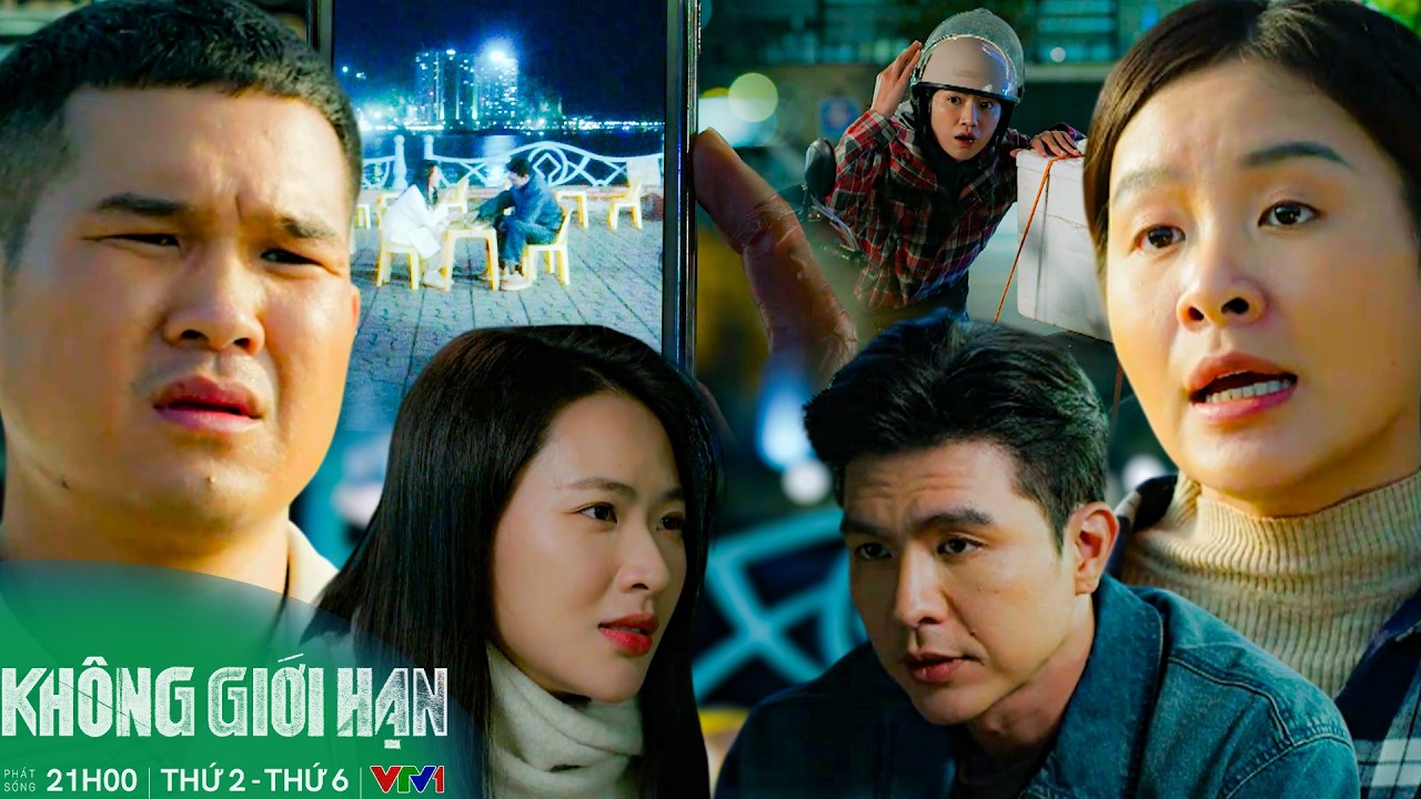 Không Giới Hạn Tập 14 | Vợ Phúc định ăn vạ ngân hàng, Kiên bị bắt gặp đang đi hẹn hò với Lam Anh!