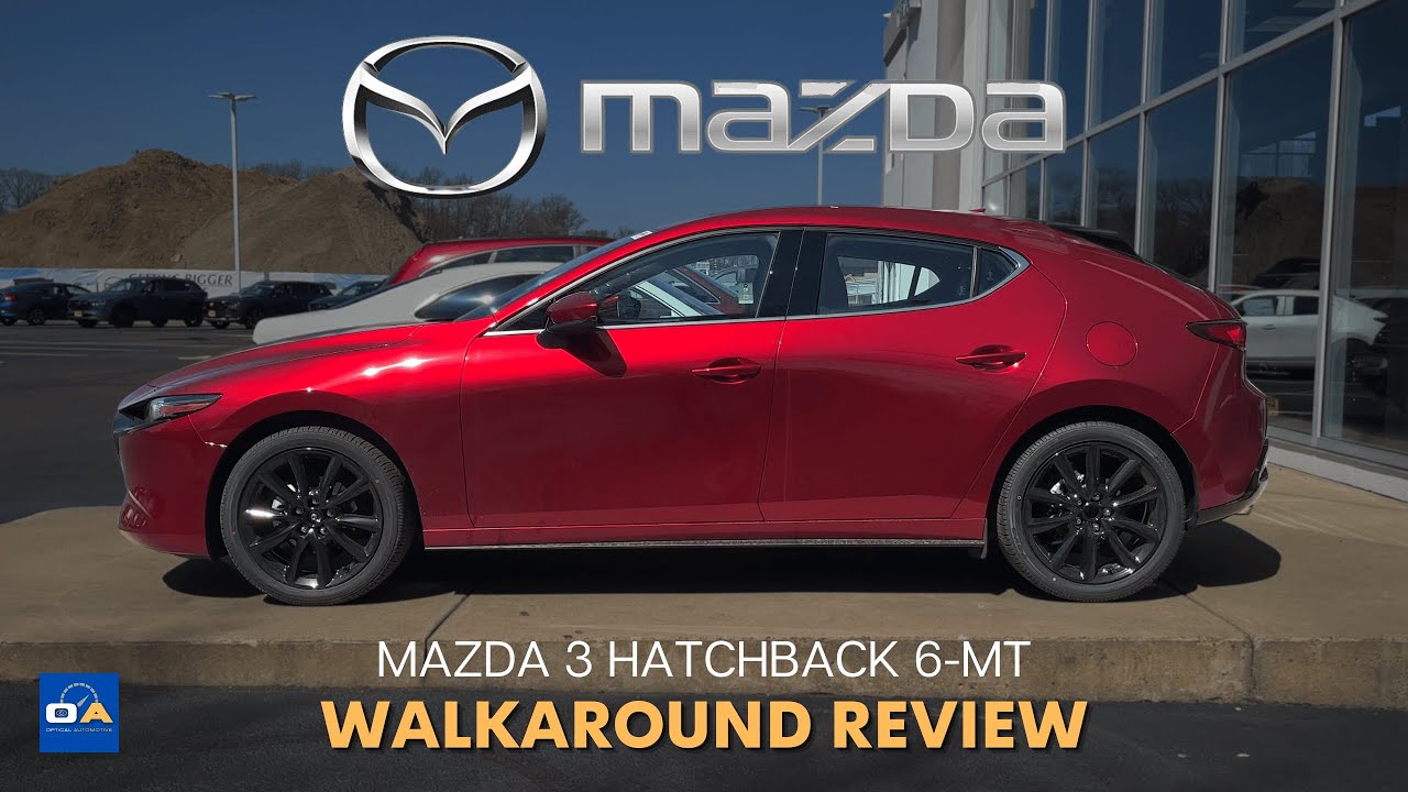 2023 Mazda 3 Hatchback 6-Speed MT | Better Than Honda Civic & Toyota  Corolla? 2023 Mazda3 Review - YouTube