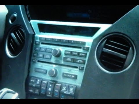 Honda Pilot Radio Removal