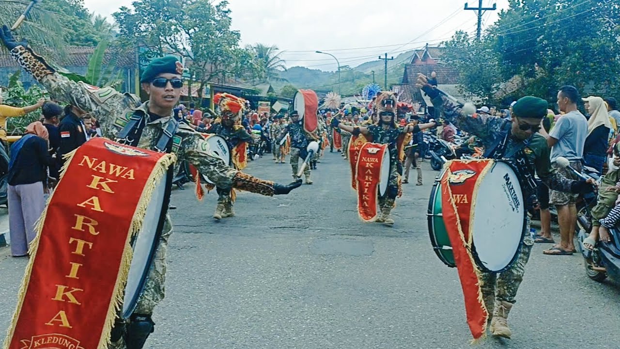 Nawa Kartika Kledung arak-arakan desa brunorejo kec. Bruno purworejo