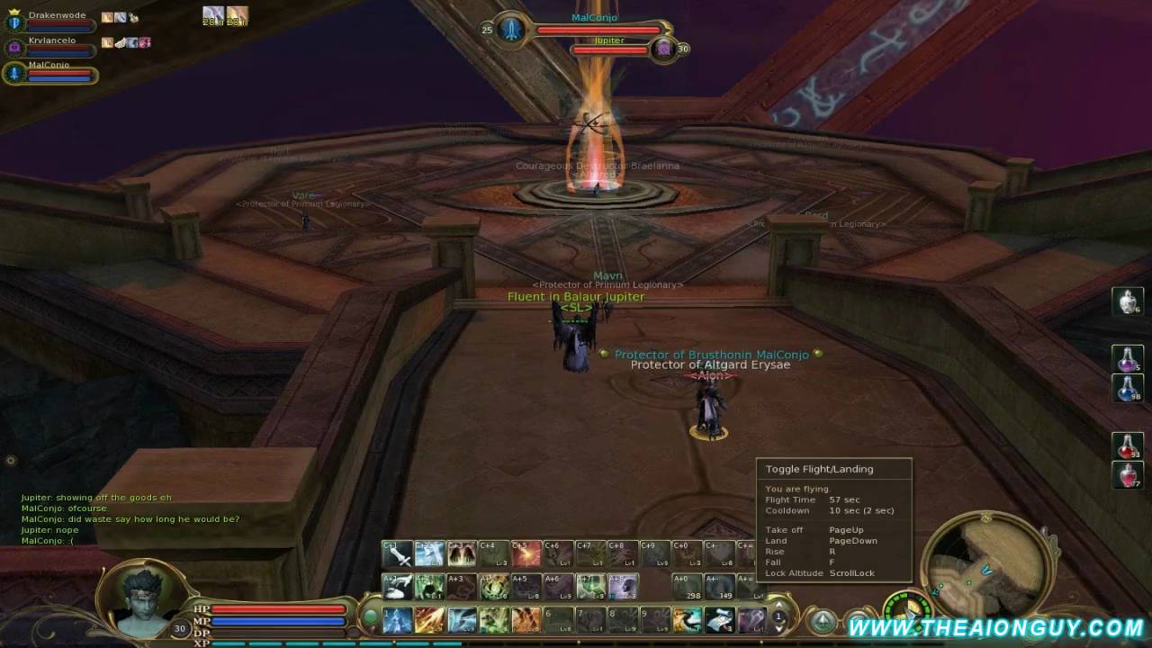 Aion Flying - How To Fly Longer Than Your Enemies