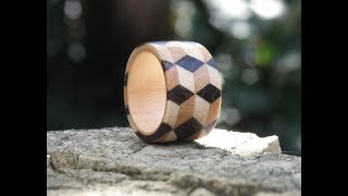 Woodturning - 3d ring