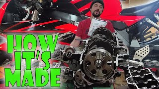 CBR 1000 Engine Teardown | How to Rebuild a CBR 1000 Engine | Crankcase Tear Down | Knocking Noise