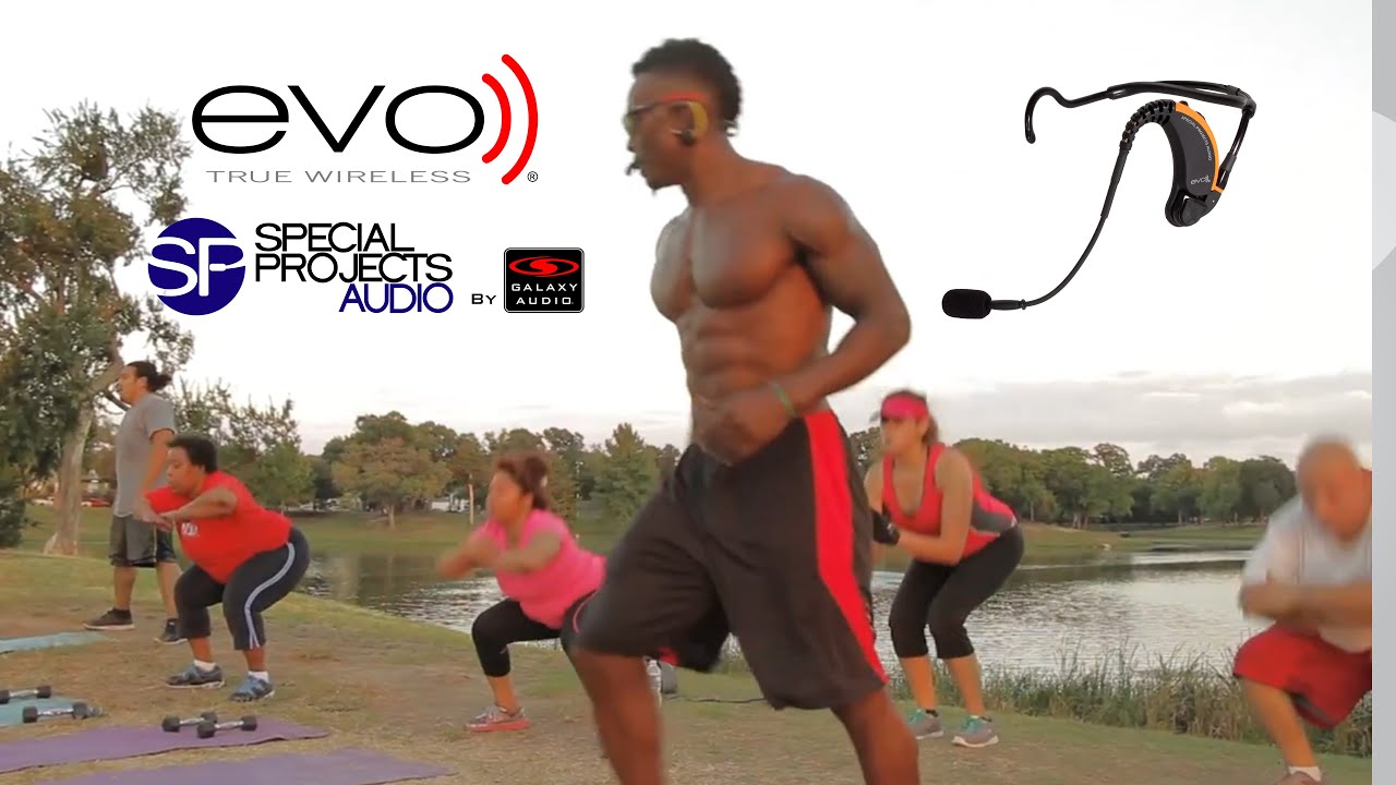 Jade McArthur with Epic Body Fitness and the Evo Wireless Fitness Headset Mic