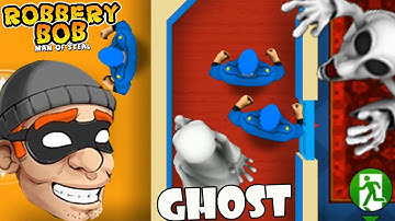 Robbery Bob Using MARIO GHOST Suit Part 13