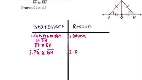 CPCTC Triangle Proof