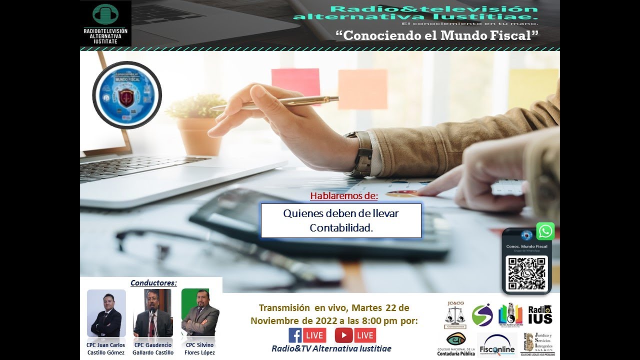 Mundo Fiscal Conociendo el Mundo Fiscal - 22/Nov/2022 - Programa 87 - YouTube