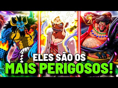 OS PERSONAGENS MAIS PERIGOSOS PARA O GOVERNO MUNDIAL! ONE PIECE 