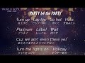 Prelude Party B4 The Party Lyric Video Enhanced Audio Demo 