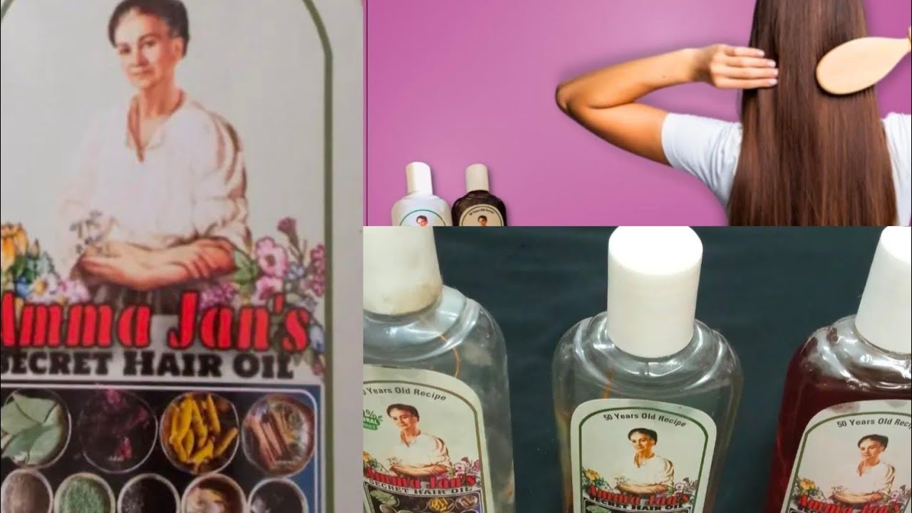 Amma Jan Hair oil Review 😊 - YouTube