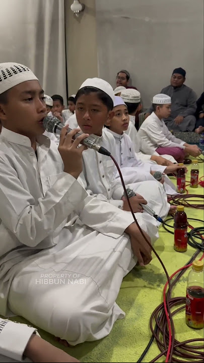 QOSIDAH ASSUBHU BADA DI MALAM BAHAGIA MILAD KE 2 HIBBUN NABI