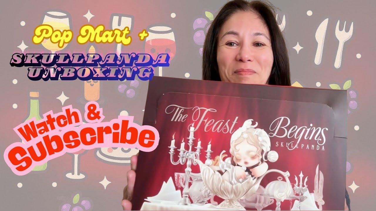 Pop Mart Skullpanda “The Feast Begins” Unboxing | Collectible Figurine Reveal