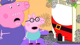 🎅 Santa's Visit at Grandpa Pig's House | Peppa Pig Official Family Kids Cartoon