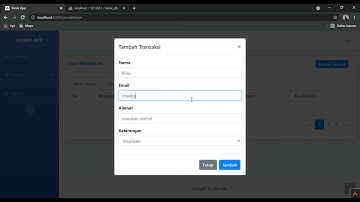 Demo Aplikasi Berbasis Web untuk Layanan Kebidanan dan Laporan Keuangan Klinik