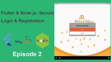 Full-Stack Login & Registration System with Flutter, Node.js, and MySQL (Node.js Backend)