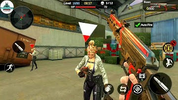 Encounter Strike:Real Commando Secret Mission 2020 #13 Warehouse Tem Mode Gameplay iOS, Android