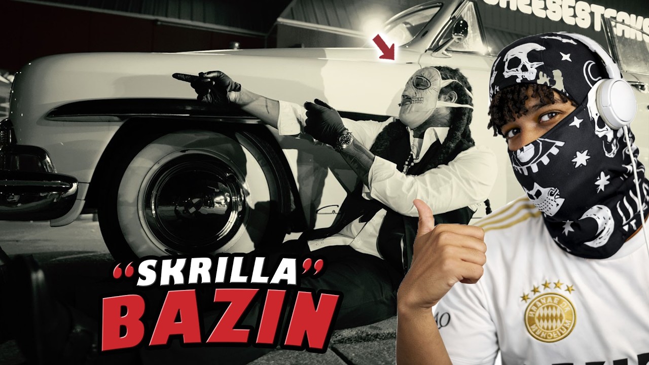 HE TOO DIFFERENT😤 Skrilla - Bazin (Official Video) (C2 REACTION)