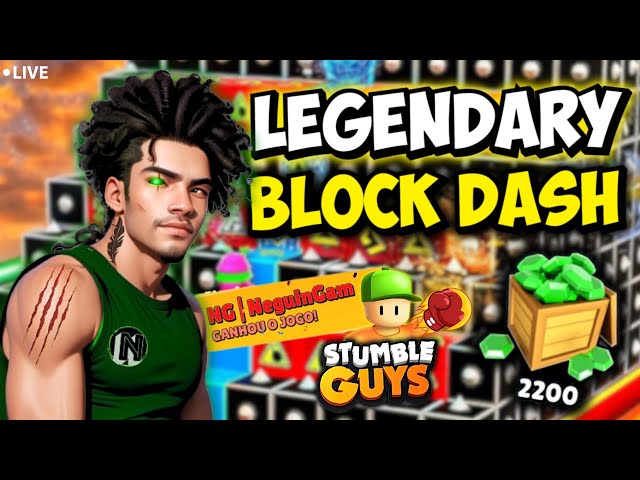 LIVE STUMBLE GUYS ⭐ AO VIVO 💫 SALINHA DE CRIA  NOVAS SKIN 💫 BLOCK DASH  INFINITO COM OS INSCRITOS