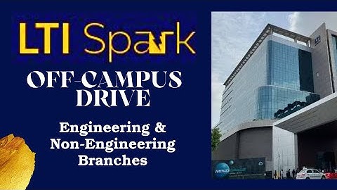 LTI Spark Offcampus Drive | 2021 & 2022 | Virtual Rounds | 5 LPA.