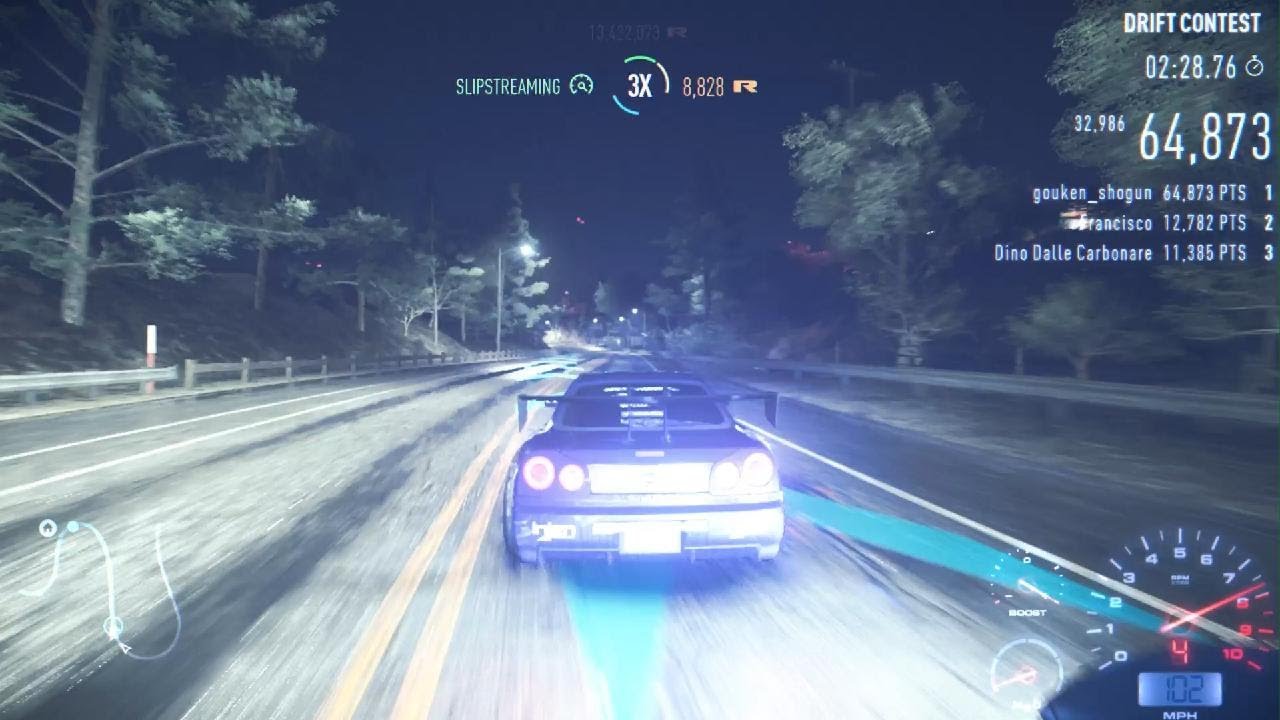 Playing nfs 2015  on the ps5