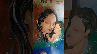 artistic painting in local train ladies campertment/sealdah bongaon local #shorts