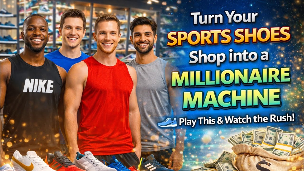 Men’s & Boys’ Sports Shoes Business Video 👟 | Play This in Your Store & Watch the Customer Rush!