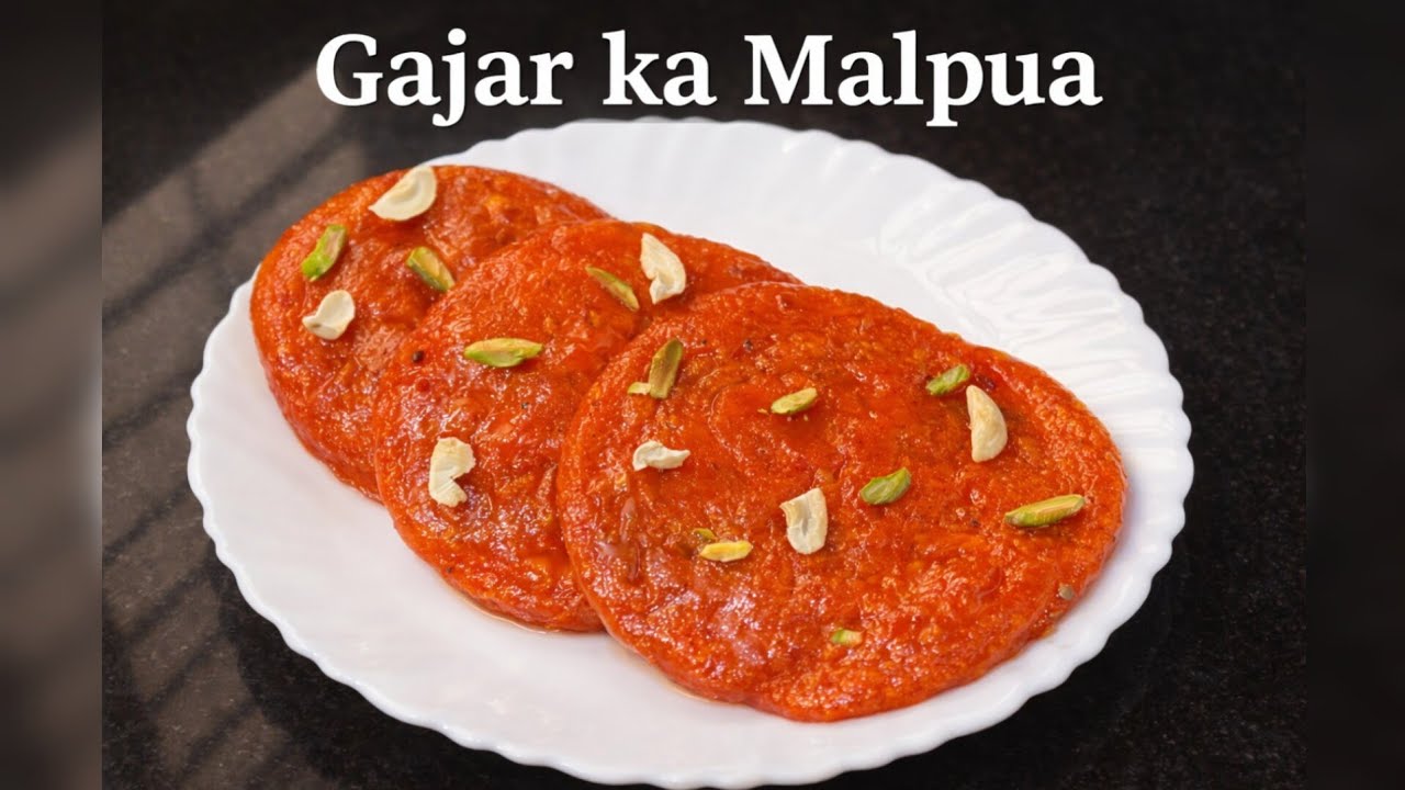 Holi Special Gajar Malpua Recipe | Soft and Delicious Gajar Malpua