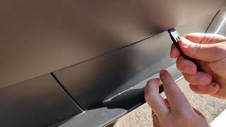 Tesla Model Y Trailer Hitch Cover Removal Without Special Tools