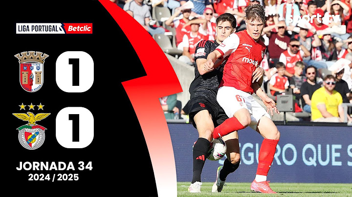Resumo: Braga 1-1 Benfica - Liga Portugal Betclic | sport tv
