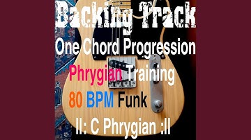 Backing Track One Chord Progression Phrygian Training C Phrygian