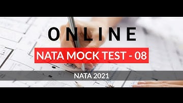 Nata mock test - 08 | General Aptitude | NATA 2021 | Most Important questions for nata |Mcq in nata