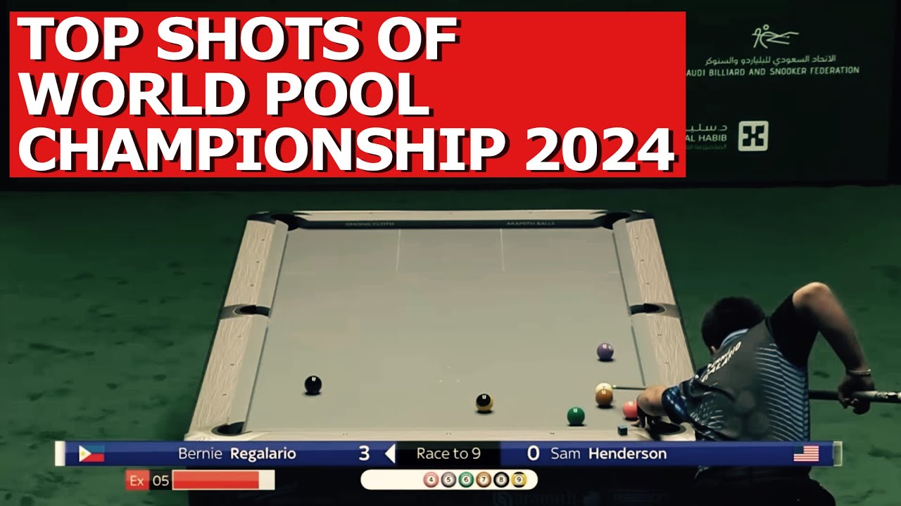 Image of video the TOP SHOTS OF WORLD POOL CHAMPIONSHIP 2024 | TOP SHOTS OF 2024 | EVER WONDERED POOL 7