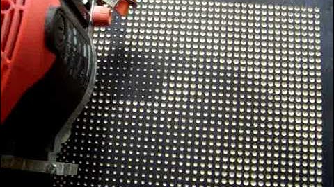 Diy cnc cut halftone pattern