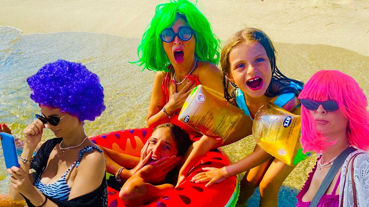 TRE TIPI di MAMME al MARE 🌊😱🏖