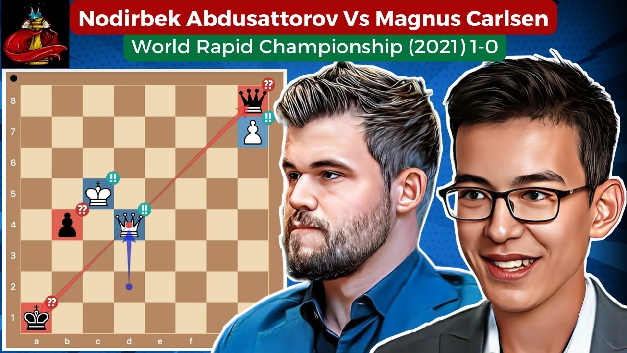 Inédito: Abdusattorov Nodirbek é o novo Campeão Mundial de Xadrez