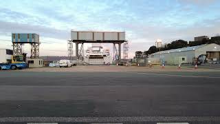 Arrival & Embarkation Brittany Ferries MV Armorique Plymouth, Devon, England 18th April 2024 #4k