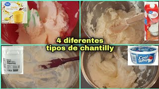 4 Diferentes Tipos De Chantilly Cual Resiste Mas El Calor Cual Es Mas Rico Cual Es Mas Practico Youtube 4 Diferentes Tipos De Chantilly Cual Resiste Mas El Calor Cual Es Mas Rico Cual Es Mas Practico Youtube