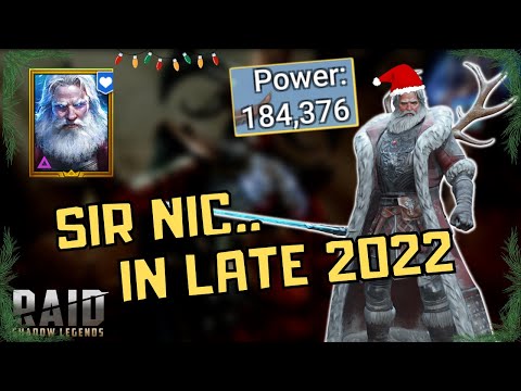 (Worlds Strongest) Sir Nicolas In End 2022... The Santa Is Still Viable?? | RAID SHADOW LEGENDS