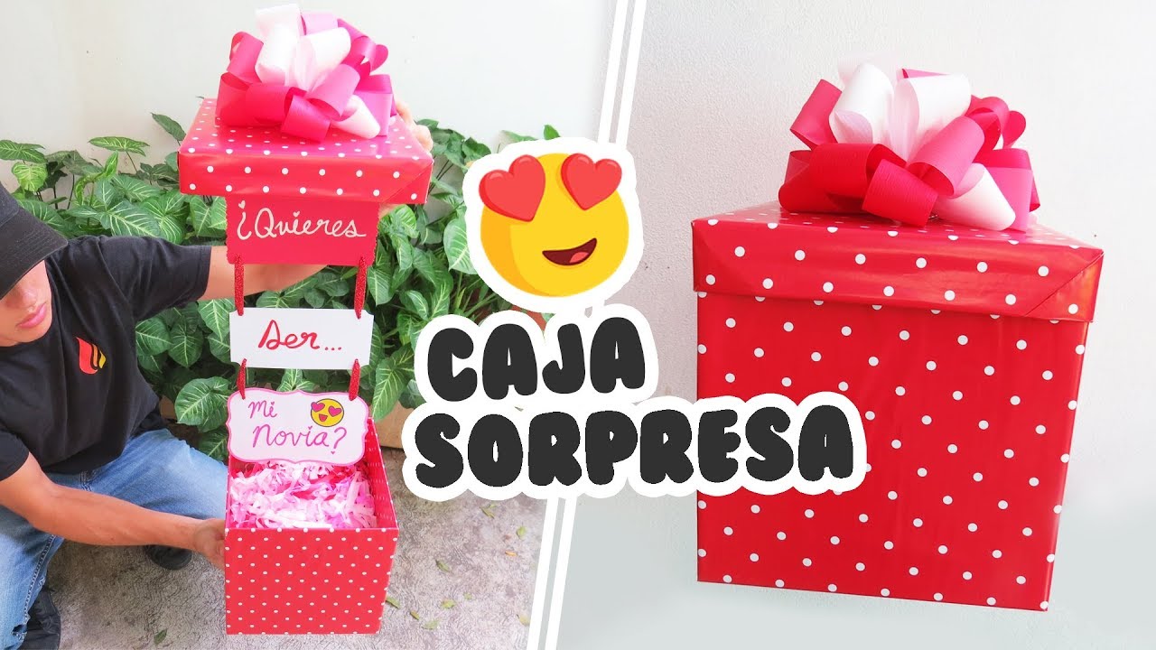 caja sorpresa para mi novia, caja sorpresa, caja sorpresa de cumpleaños par...