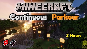 2 Hours of Relaxing Minecraft Parkour (Scenic, Ambient, Download)