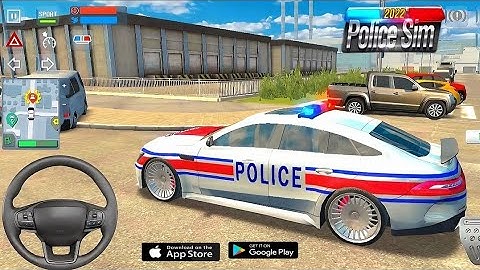 Police sim 2022 cop simulator - police simulator patrol car games 2024