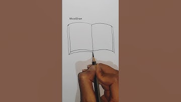 Easy Book Drawing Tutorial | Simple Step-by-Step Art📚✏️