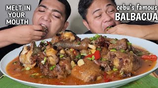 CEBU'S FAMOUS BALBACUA | MELT IN YOUR MOUTH | MUKBANG PHILIPPINES