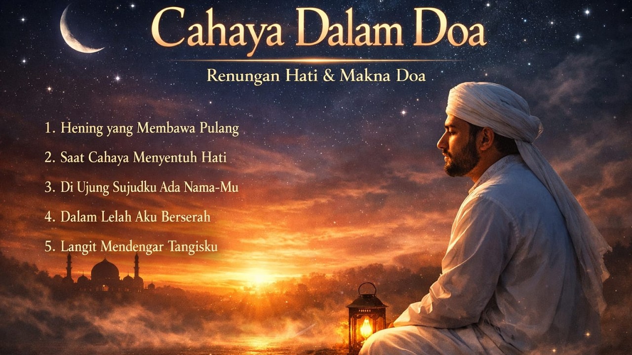 LAGU SUFI TERBAIK 2026 || HENING YANG MEMBAWA PULANG - CAHAYA DALAM DOA - DALAM LELAH AKU BERSERAH
